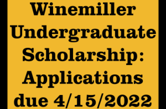 Winemiller Undergraduate Scholarship